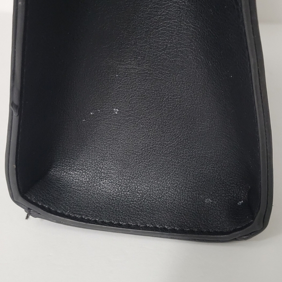 DUNE London Chevron Herringbone Fold over Top Handle Little Y2K Style Hand Bag - Picture 11 of 13